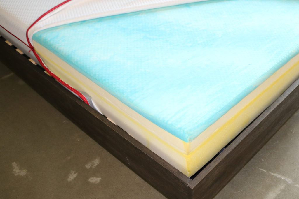 The Douglas mattress has several foam layers