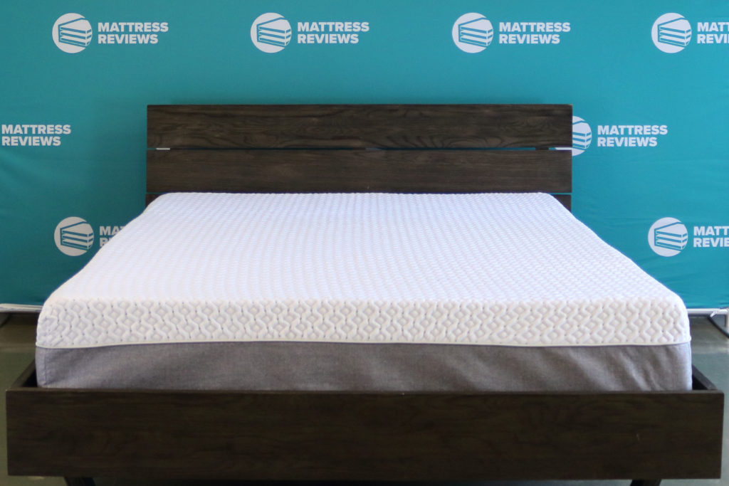 A wide shot of the Endy mattress