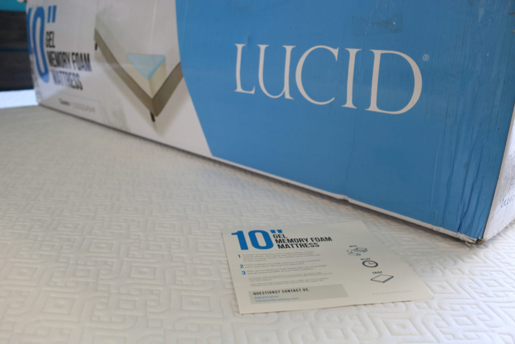 lucid firm mattress reviews
