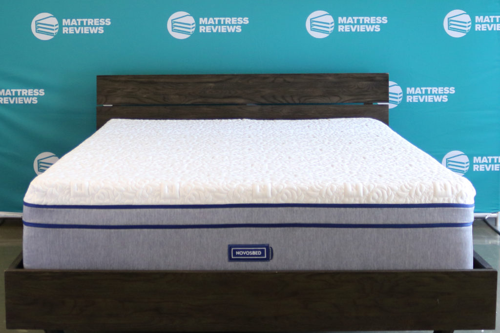 A wideshot of the Novosbed mattress