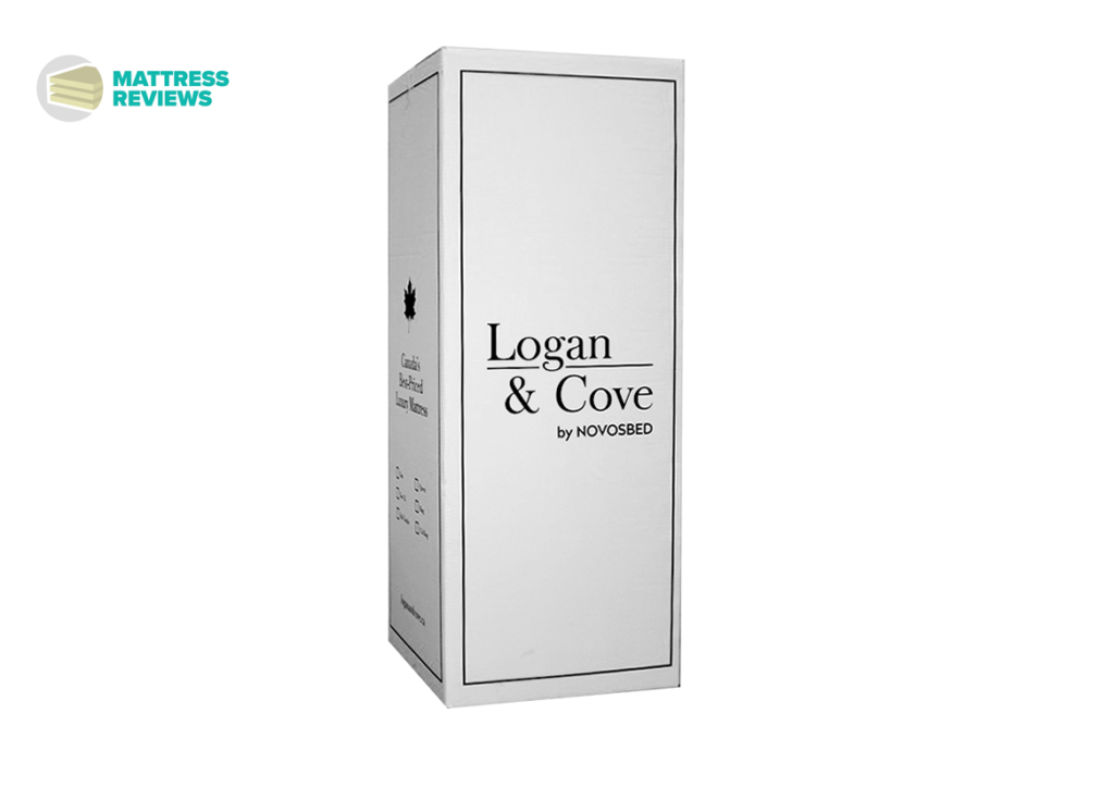 Image of the Logan & Cove mattress box.