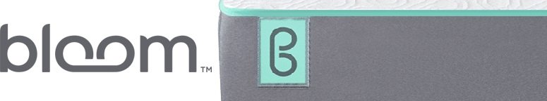 Image of the Bloom mattress company logo.