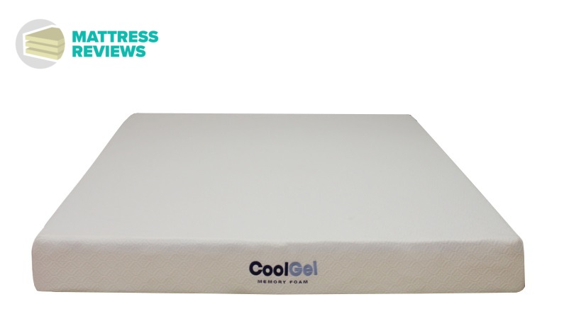 Image of the Classic Brands Cool Gel 6" mattress on Mattress-Reviews.com, the best source of professional, unbiased information for mattresses online.