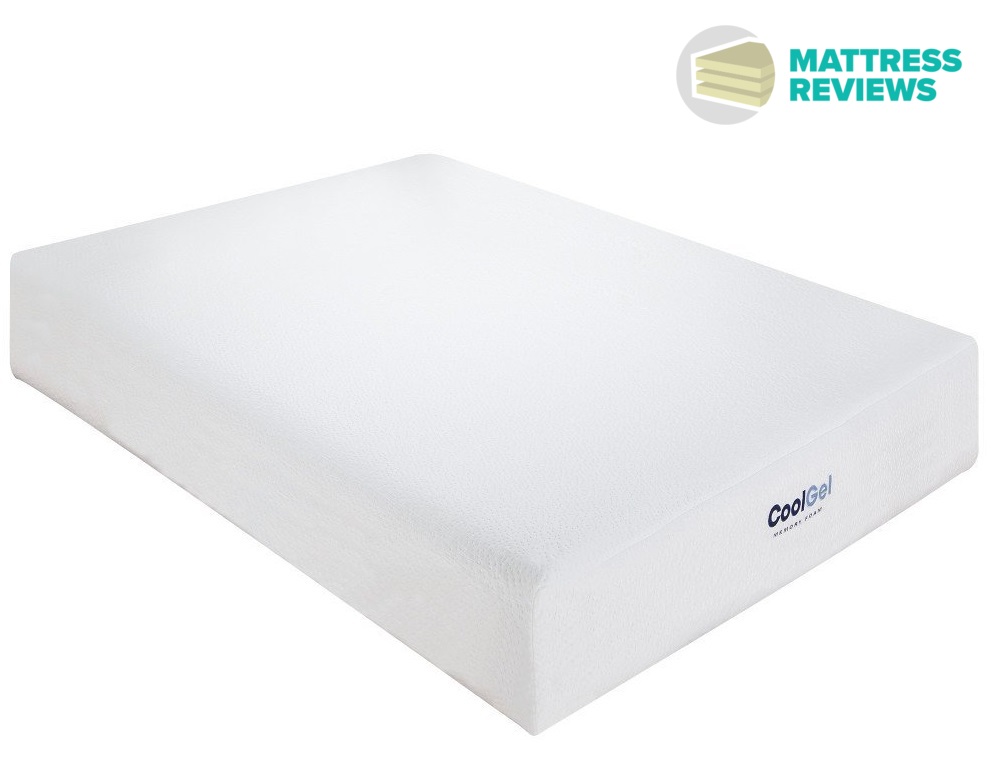 Image of the Classic Brands 8" Cool Gel mattress on Mattress-Reviews.com, the best source of professional, unbiased information for mattresses online.