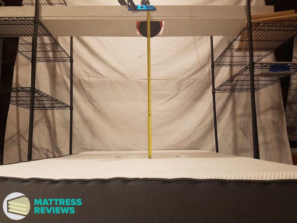 Image of the Casper mattress bounce test.