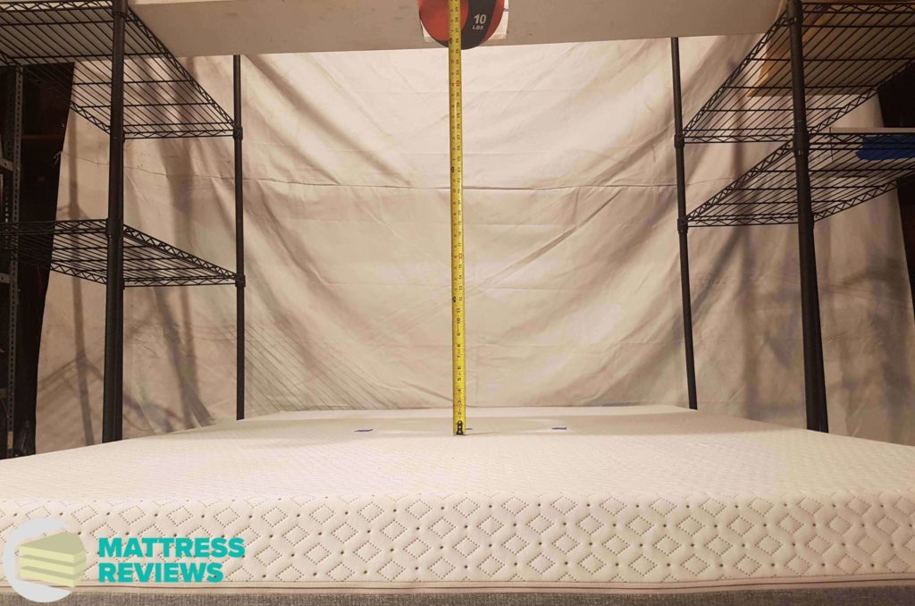 Image of the Endy mattress bounce test.