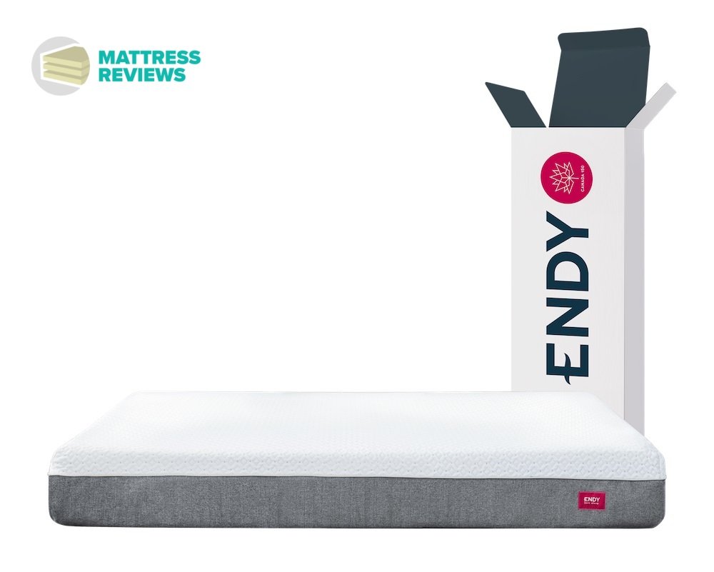 Image of the Endy mattress box.