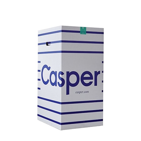 Image of the Casper mattress box.