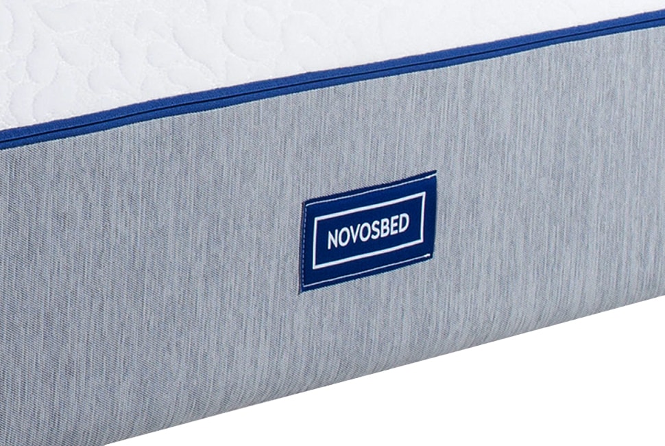 Image of the front of the Novosbed mattress.