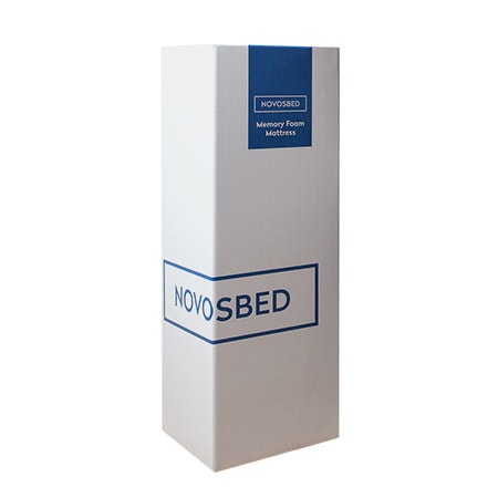 Image of the Novosbed mattress box.