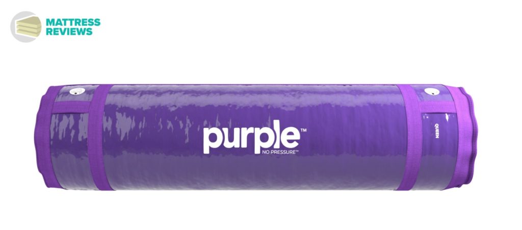 Image of the Purple mattress bag.