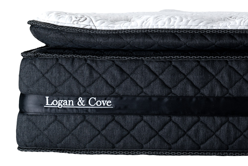 Image of the Logan & Cove mattress construction.