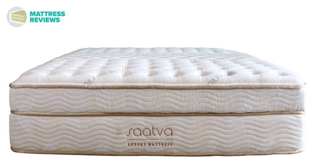 Image of the Saatva mattress on Mattress-Reviews.com, the best source of professional, unbiased information for mattresses online.