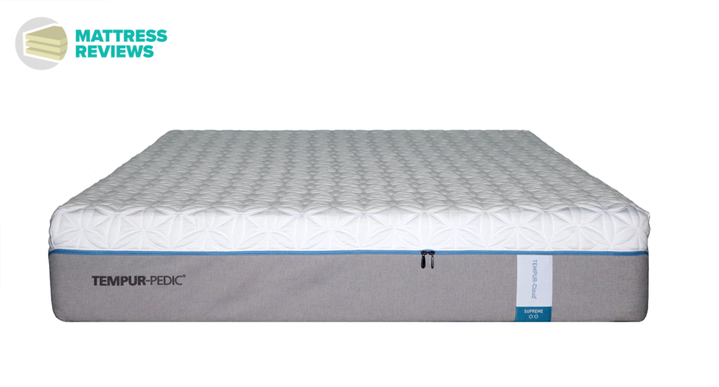 Image of the front of the Tempurpedic Cloud Supreme mattress.