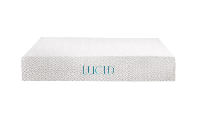 Image of the front of the Lucid mattress.