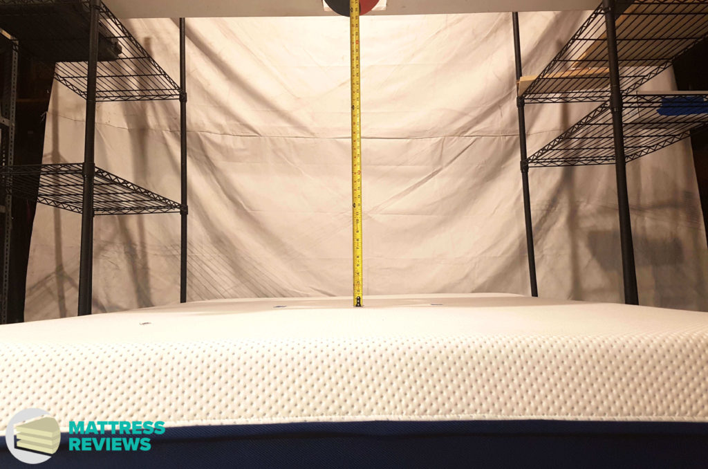 Image of the Amerisleep mattress bounce test.