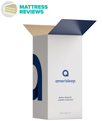 Image of the Amerisleep mattress box.