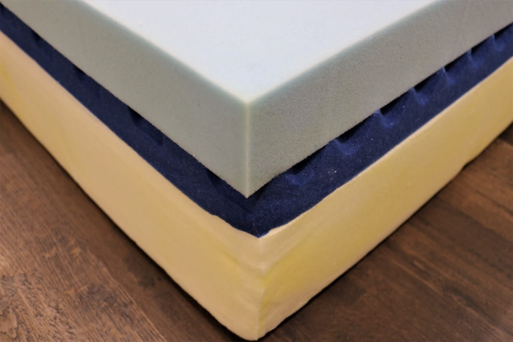 Image of the Amerisleep mattress foam layers.