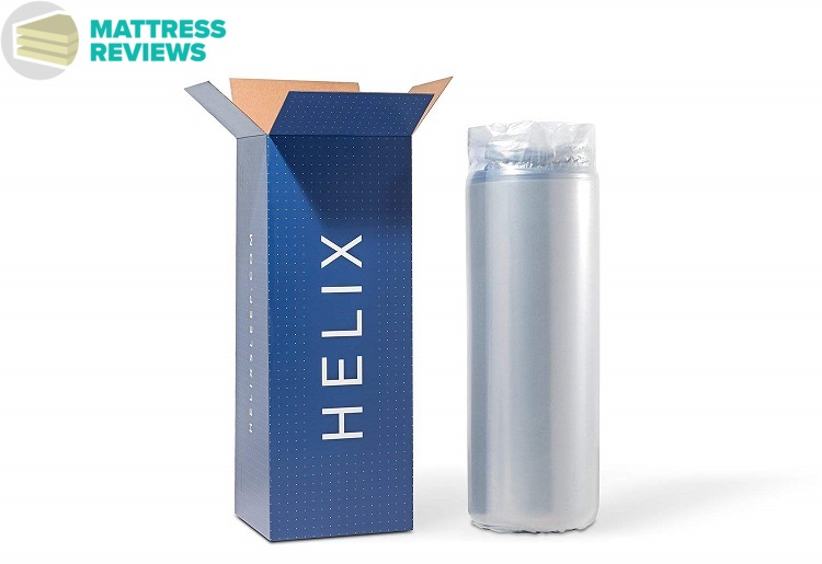 Image of the Helix mattress box.