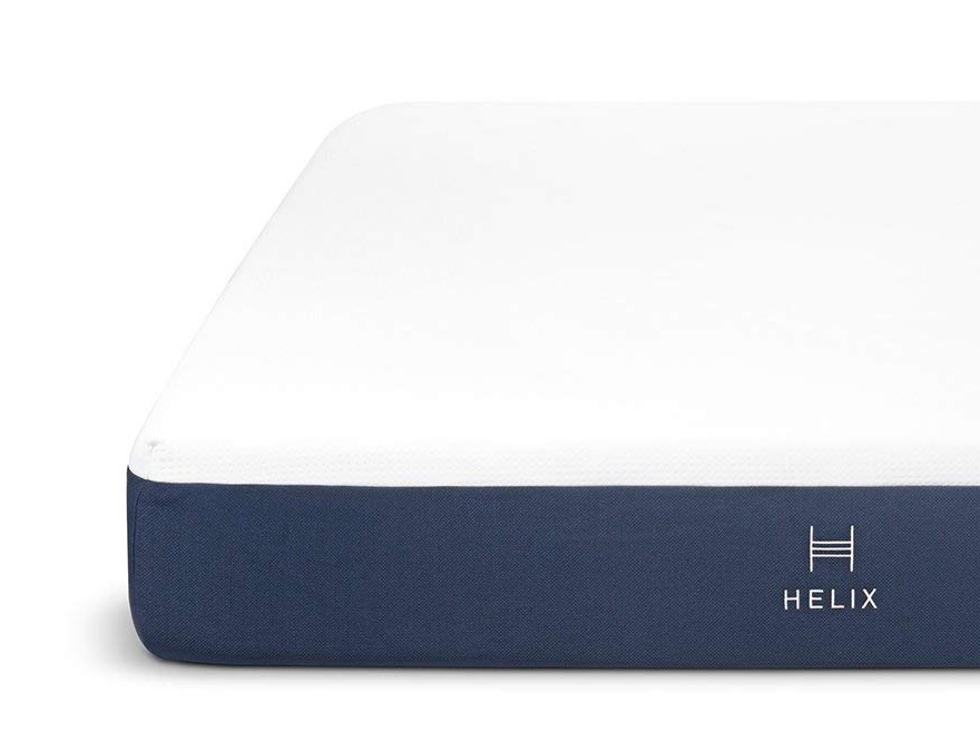 Image of the Helix mattress construction.