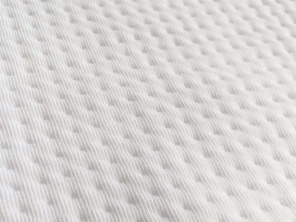 Close up image of the Helix mattress cover.