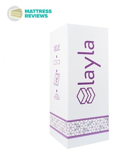 Image of the Layla mattress box.