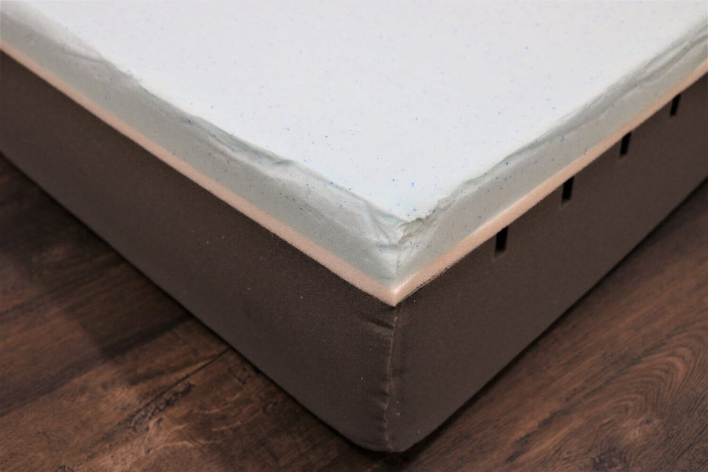 Image of the three Bloom Air mattress foam layers.