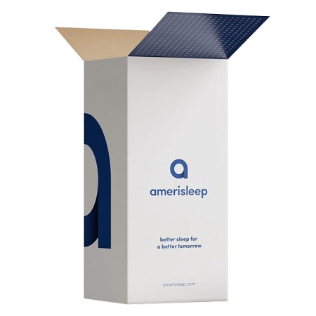 Image of the Amerisleep mattress box.