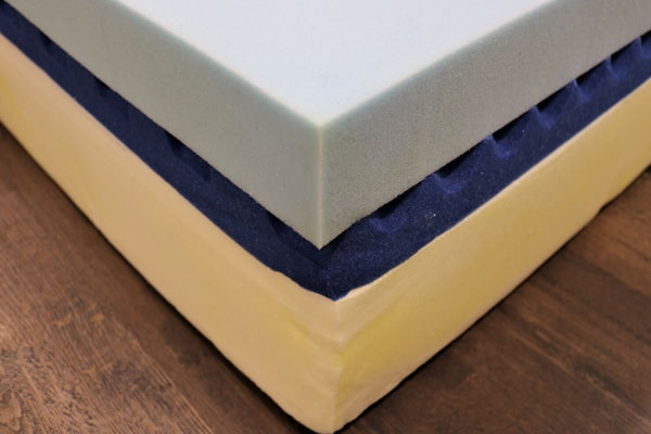 Image of the Amerisleep mattress foam layers.