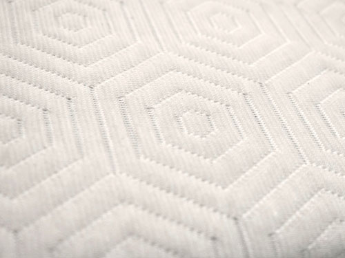 Close up image of the Bear mattress cover.
