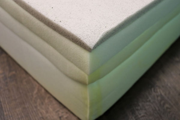 Image of the Bear mattress foam layers.