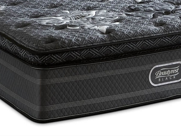 Image of the Beautyrest Black mattress out of its packaging.