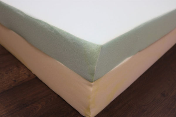 Image of the Puffy mattress foam layers.