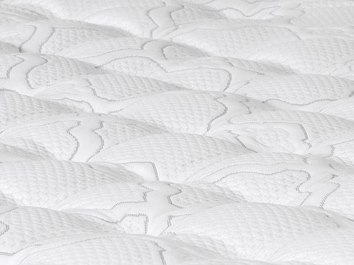 Close up image of the Sealy Posturepedic mattress cover.