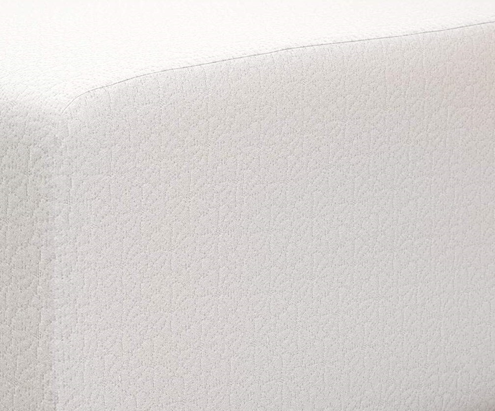 Close up image of the Zinus mattress cover.