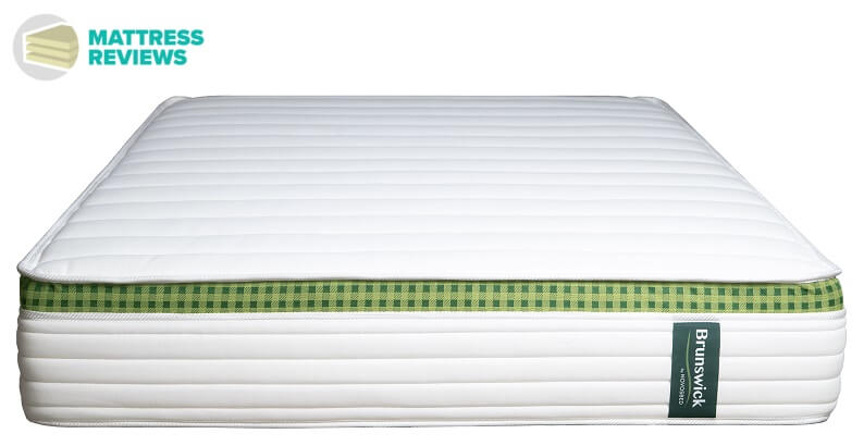Image of the front of the Brunswick mattress.