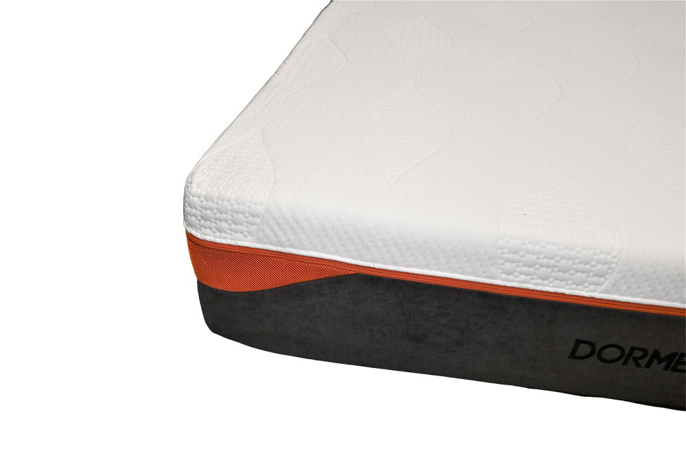 Image of the Dormeo mattress out of its box.