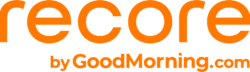 Recore Logo Image of the orange Recore mattress logo.