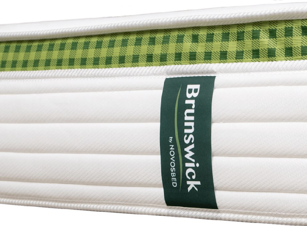 Image of the Brunswick mattress company logo.