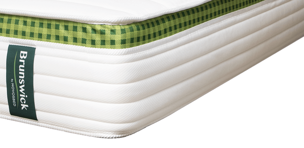 Image of the Brunswick spring mattress out of its box.
