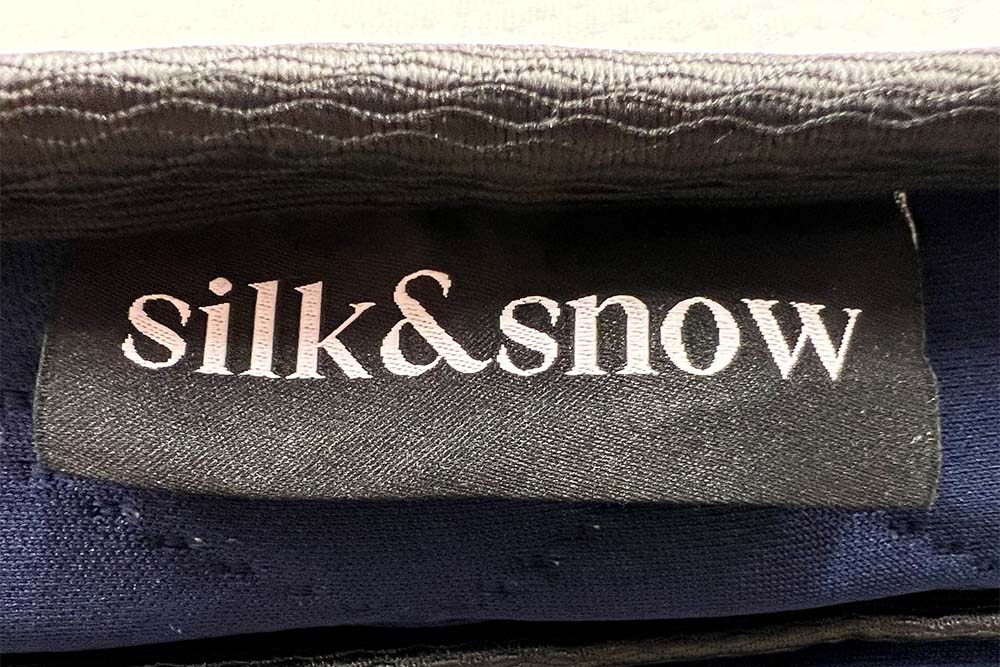 Image of the Silk and Snow mattress company logo.