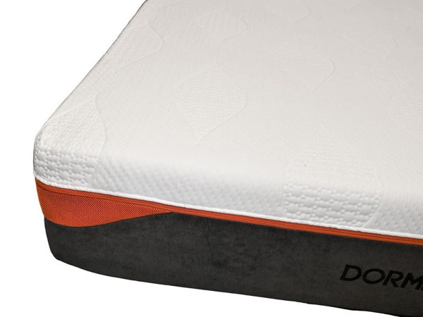 Image of the Dormeo mattress out of its box.
