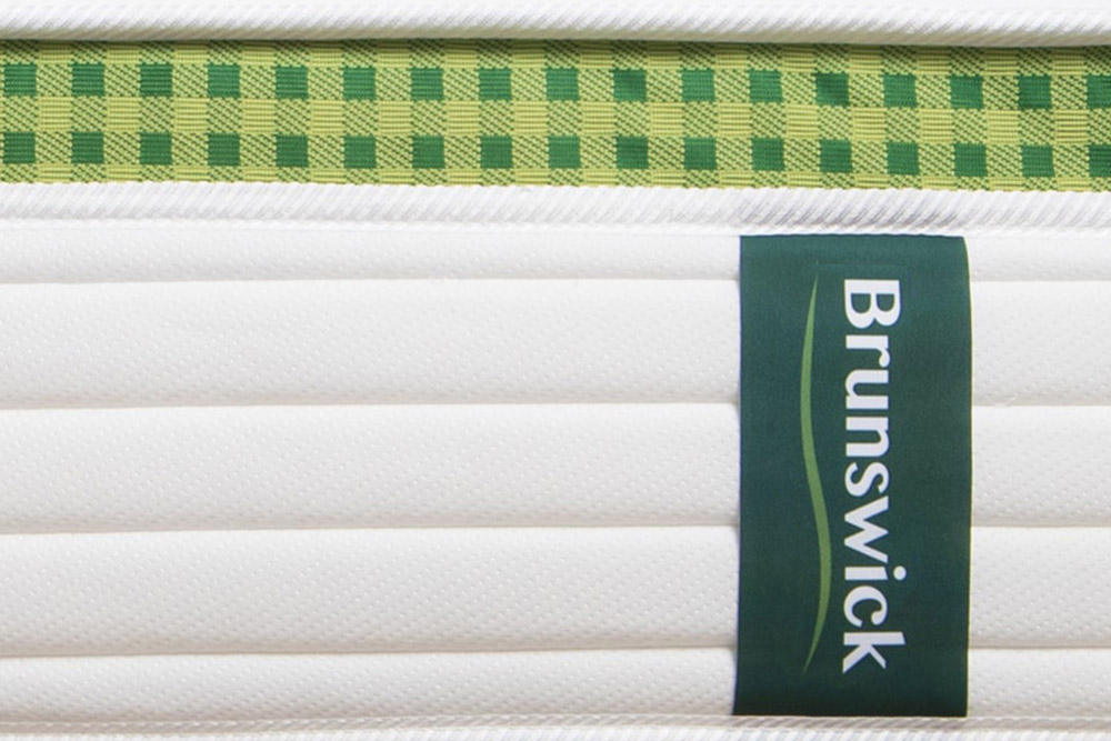Image of the Brunswick mattress company logo.