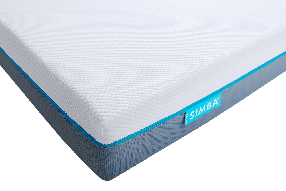 Image of the Simba mattress out of its box.