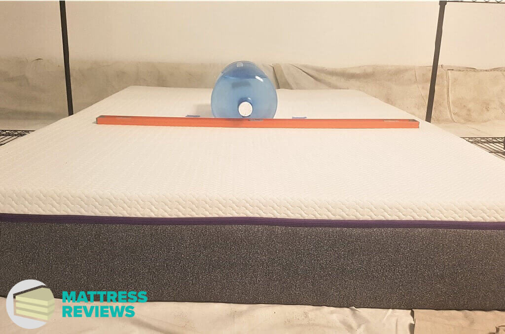 Image of the PerfectSense mattress firmness test.