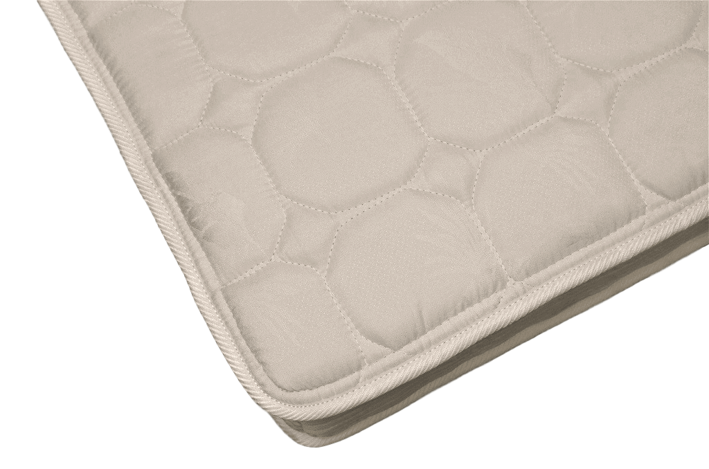 Image of the Spa Sensations mattress out of its box.