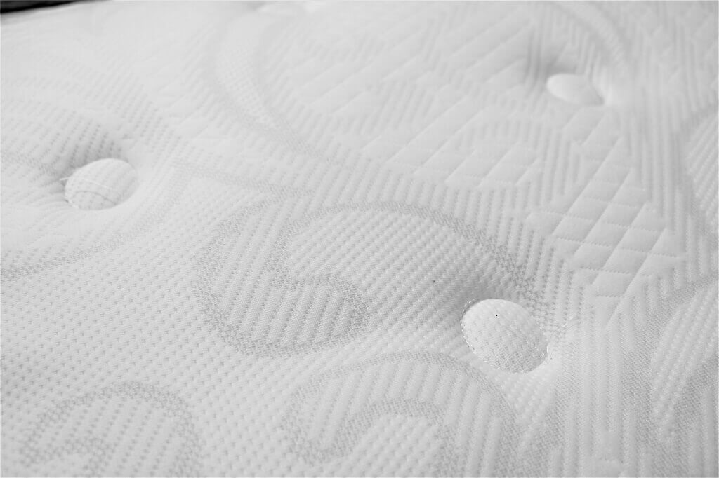 Image of the Springwall mattress cover fabric.