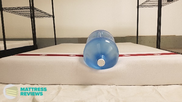 Image of the Juno mattress edge support test.