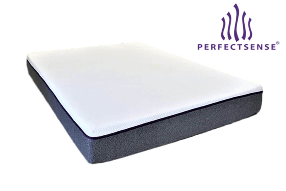 Image of the PerfectSense mattress with company logo.