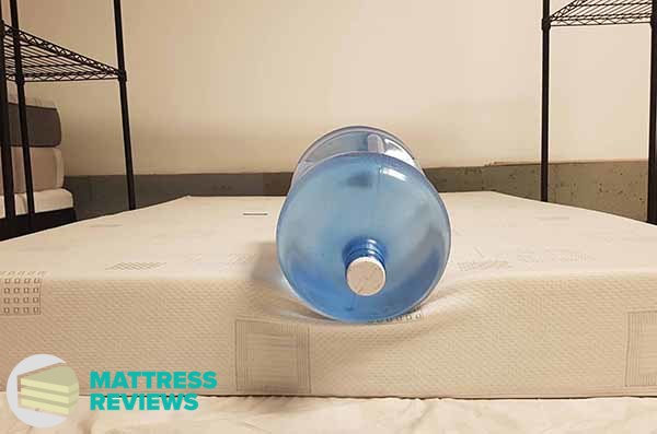 Image of the Mira mattress edge support test.